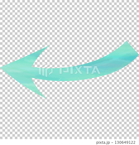 美麗的水彩箭頭圖示圖像插圖 130649122
