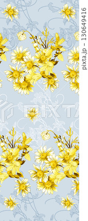 Soft Floral Patterned Decorative Paper Assortment 130649416