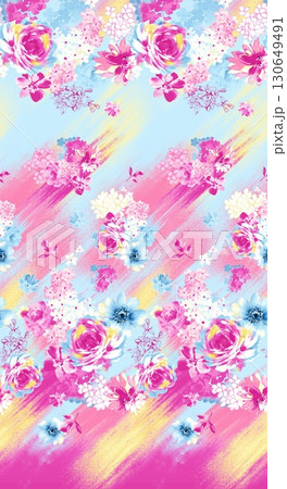 Soft Floral Patterned Decorative Paper Assortment Soft Floral Patterned Decorative Paper Assortment 130649491