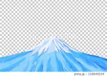 富士山水彩畫 富士山水彩畫 130649534