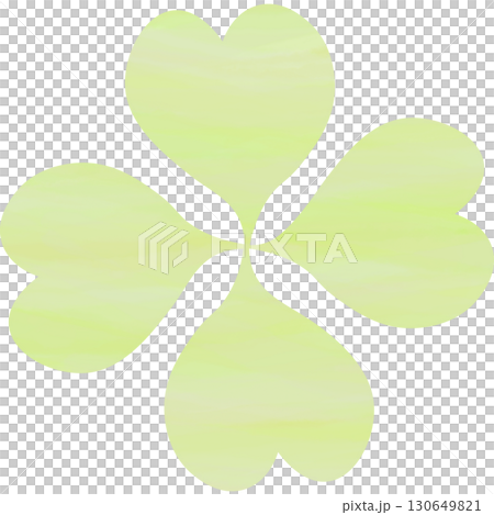 美麗的水彩四葉草圖示圖像插圖 美麗的水彩四葉草圖示圖像插圖 130649821