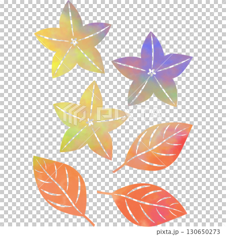 Beautiful watercolor bellflower icon image illustration 130650273