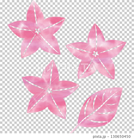 美麗的水彩畫生日快樂圖示圖像插圖 130650450