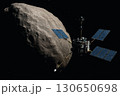 小惑星探査機のイメージ　AI生成画像 130650698