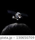 小惑星探査機のイメージ　AI生成画像 130650709