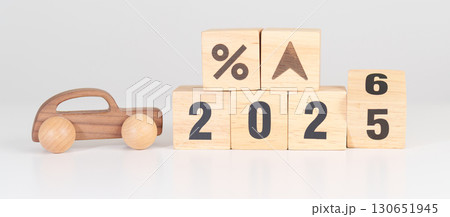 2026 New Year with percentage change to UP and Down arrow with car model. Car loan, Interest rate, Insurance, Financial, vehicle Repair, Automobile Tax, mortgage and Maintenance 2026 New Year with percentage change to UP and Down arrow with car model. Car loan, Interest rate, Insurance, Financial, vehicle Repair, Automobile Tax, mortgage and Maintenance 130651945