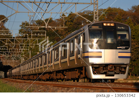 ［JO］横須賀線-総武快速線E217系電車（成田線直通列車） 130653342