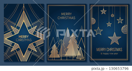 Elegant Christmas card designs 130653796