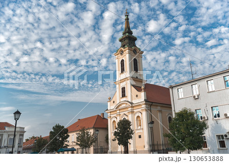 Church of the Assumption of the Blessed Virgin Mary at Veliki Trg square in Zemun, Belgrade Church of the Assumption of the Blessed Virgin Mary at Veliki Trg square in Zemun, Belgrade 130653888