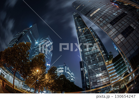 シンガポール高層ビル群のイメージ 130654247