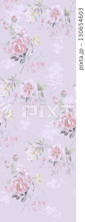 Diverse Floral Patterned Decorative Textile Collection Diverse Floral Patterned Decorative Textile Collection 130654603