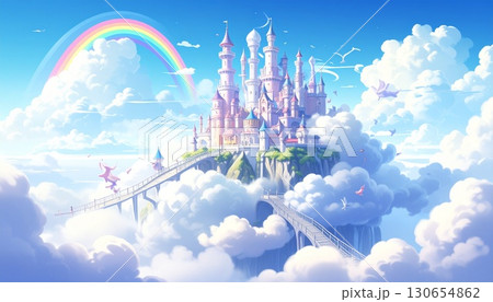 幻想_雲の上の城_4 130654862