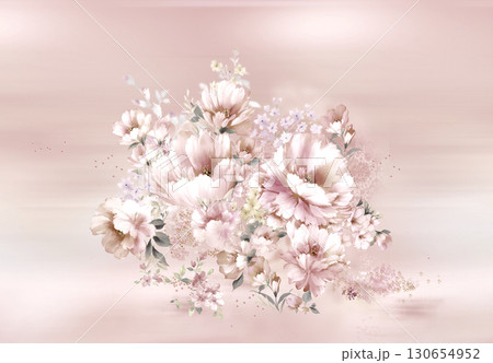 Assorted Floral Patterned Decorative Paper Designs 130654952