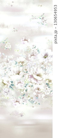 Assorted Floral Patterned Decorative Paper Designs 130654953