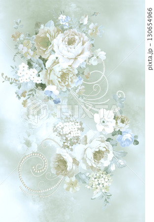 Assorted Floral Patterned Decorative Paper Designs 130654966