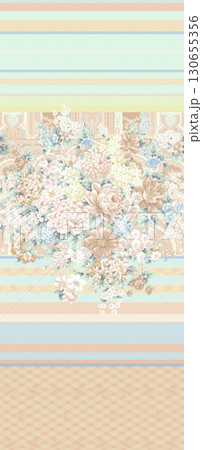 Diverse Floral and Patterned Decorative Paper Collection Diverse Floral and Patterned Decorative Paper Collection 130655356