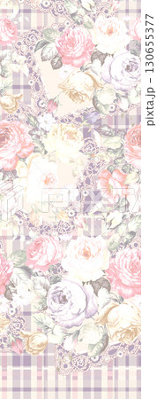 Diverse Floral and Patterned Decorative Paper Collection 130655377