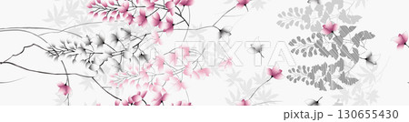 Diverse Floral and Patterned Decorative Paper Collection 130655430