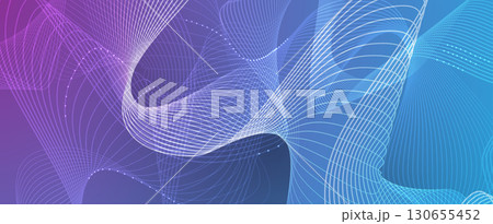 Technology and business cloud information flow modern background 130655452