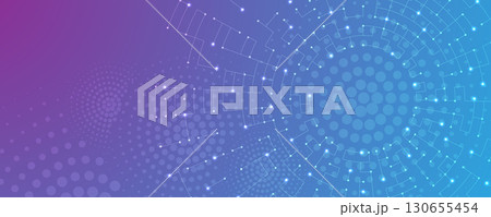 Technology and business cloud information flow modern background 130655454