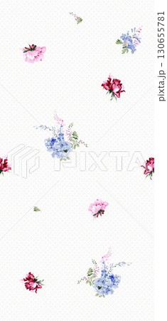 Varied Floral And Whimsical Cartoon Patterned Decorative Paper Assortment 130655781