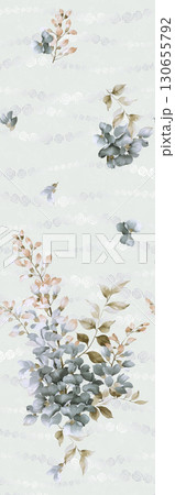 Varied Floral And Whimsical Cartoon Patterned Decorative Paper Assortment 130655792