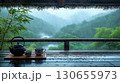 山の中にあるお洒落なカフェ 130655973