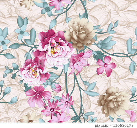 Varied Floral And Whimsical Patterned Decorative Paper Assortment 130656178