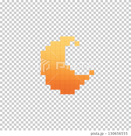 シンプルなブロックのイラスト 130656555