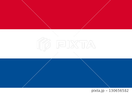 Waving flag of Netherland 130656582