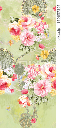 Varied Floral And Whimsical Patterned Decorative Paper Assortment Varied Floral And Whimsical Patterned Decorative Paper Assortment 130657395