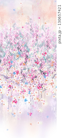 Varied Floral And Whimsical Patterned Decorative Paper Assortment 130657421