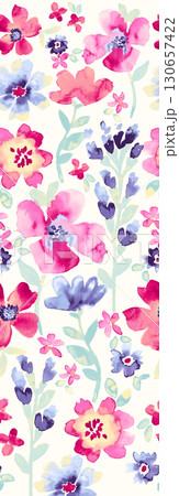 Varied Floral And Whimsical Patterned Decorative Paper Assortment 130657422