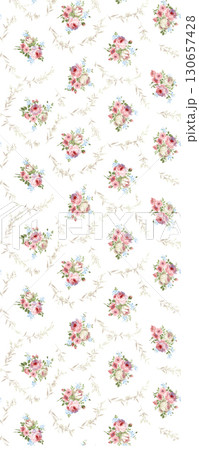 Varied Floral And Whimsical Patterned Decorative Paper Assortment 130657428