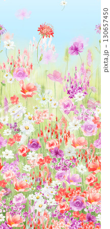 Varied Floral And Whimsical Patterned Decorative Paper Assortment Varied Floral And Whimsical Patterned Decorative Paper Assortment 130657450