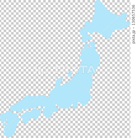 日本地圖 130657536