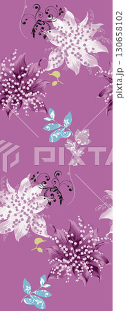 Assorted Elegant Floral and Patterned Decorative Paper Collection 130658102