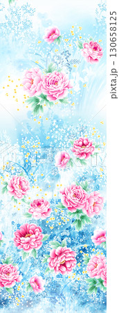 Assorted Elegant Floral and Patterned Decorative Paper Collection 130658125