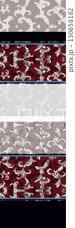 Assorted Elegant Floral and Patterned Decorative Paper Collection Assorted Elegant Floral and Patterned Decorative Paper Collection 130658182