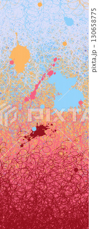 Varied Floral and Whimsical Patterned Decorative Paper Assortment 130658775