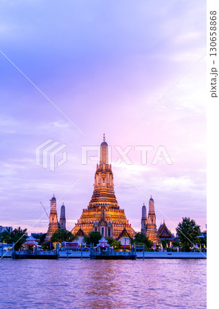 ワットアルン 夕景 ワットアルン 夕景 130658868