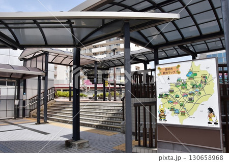 豊明市 名鉄前後駅前の豊明市観光マップ 豊明市 名鉄前後駅前の豊明市観光マップ 130658968