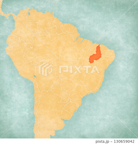 Map of Brazil - Piaui Map of Brazil - Piaui 130659042