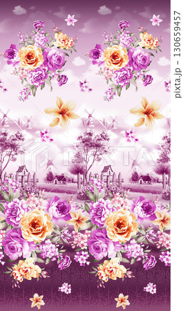 Assorted Artistic Patterned Decorative Paper Collection 130659457