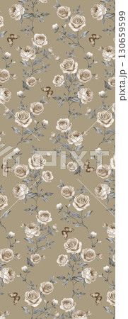 Diverse Floral and Cartoon Patterned Decorative Paper Assortment Diverse Floral and Cartoon Patterned Decorative Paper Assortment 130659599