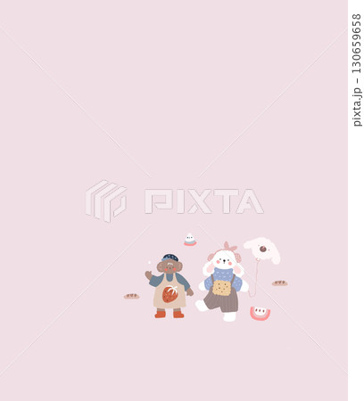 Diverse Floral and Cartoon Patterned Decorative Paper Assortment Diverse Floral and Cartoon Patterned Decorative Paper Assortment 130659658