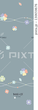 Diverse Floral and Cartoon Patterned Decorative Paper Assortment 130659676