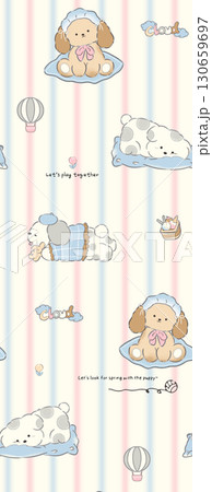 Diverse Floral and Cartoon Patterned Decorative Paper Assortment Diverse Floral and Cartoon Patterned Decorative Paper Assortment 130659697