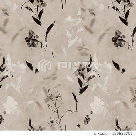 Charming Floral and Cartoon Patterned Decorative Paper Collection 130659705