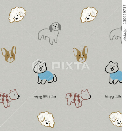 Charming Floral and Cartoon Patterned Decorative Paper Collection 130659757